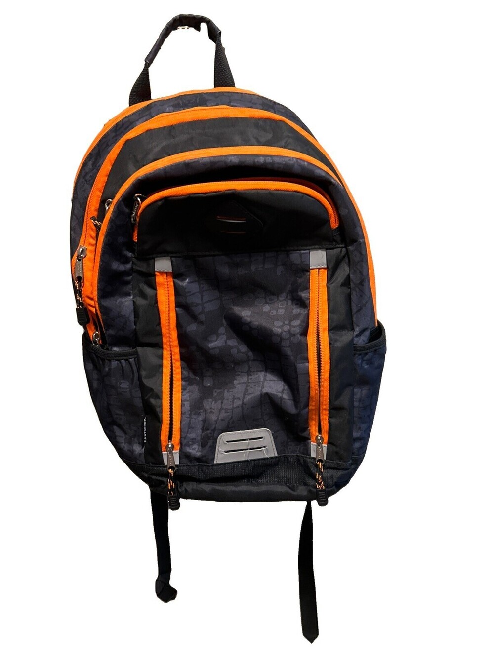 Eastport Black And Orange Backpack